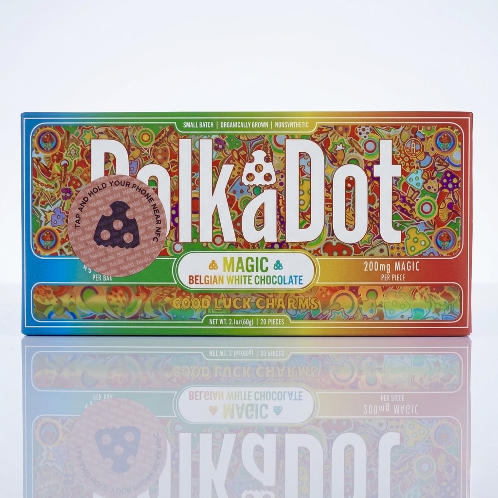 Polka Dot Chocolate Bar — Good Luck Charms