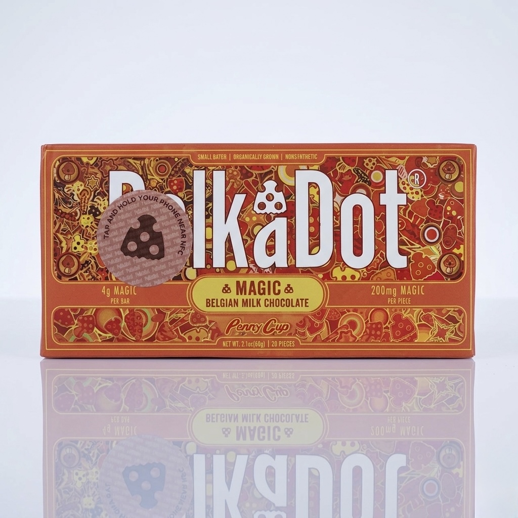 Polka Dot Chocolate Bar — Penny Cup